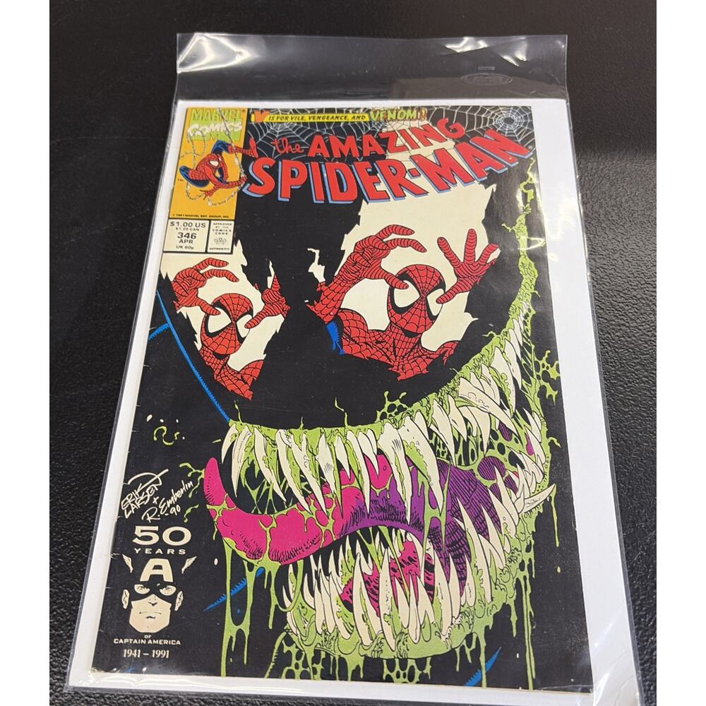 The Amazing Spider-Man #346 (Marvel Comics April 1991)